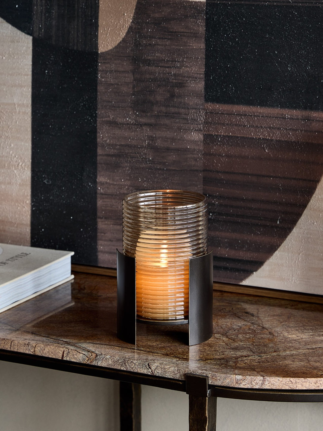 Belvedere Black Ribbed Hurricane S