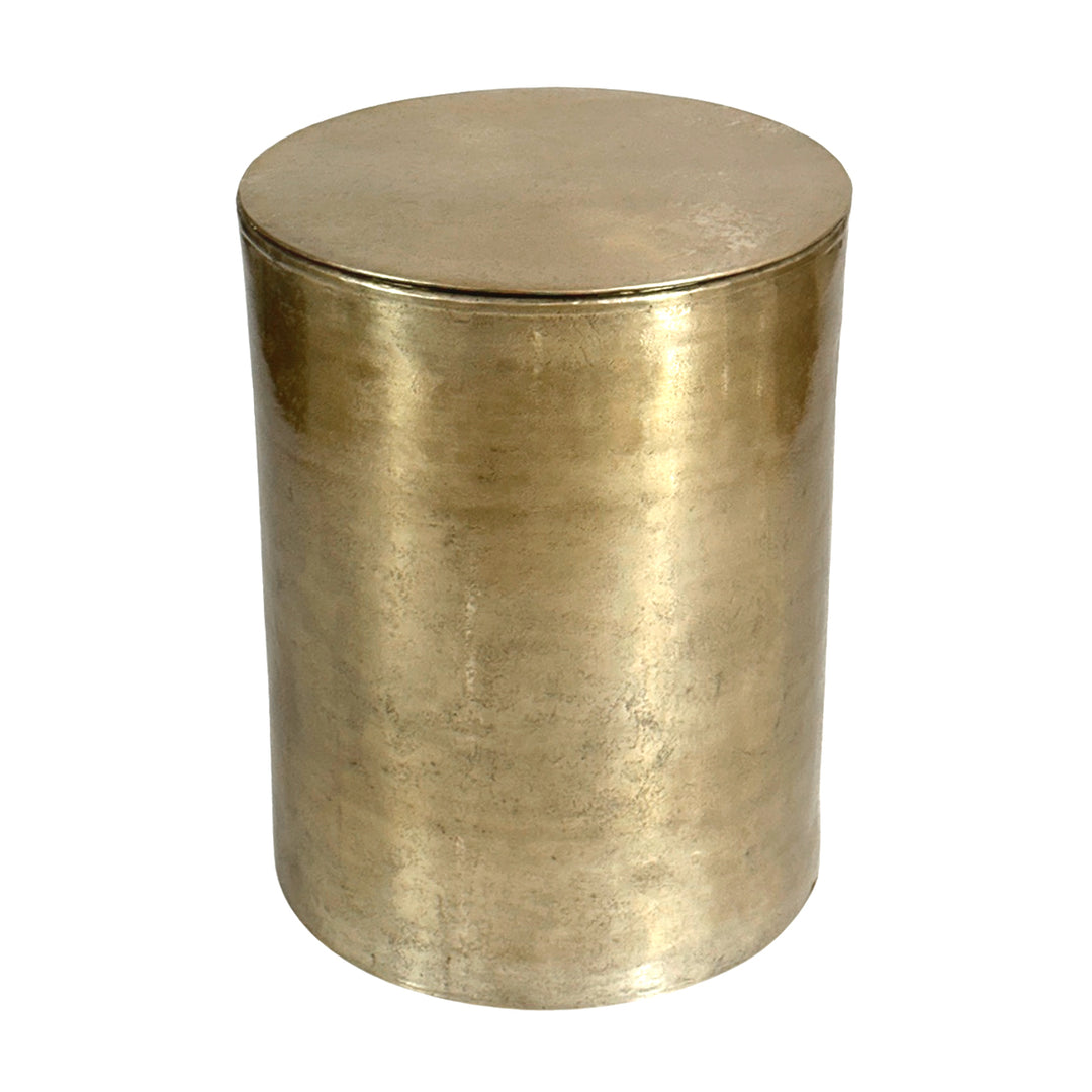 Zander Metal  Side Table with Storage 40cm