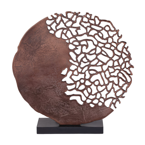 Apo Coral Raw Bronze Sculpture