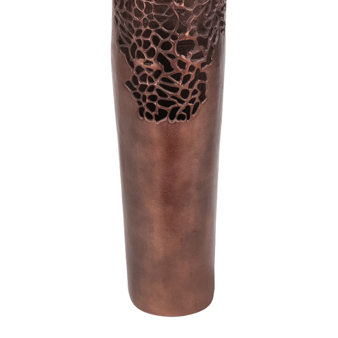 Apo Coral Raw Bronze Large Vase