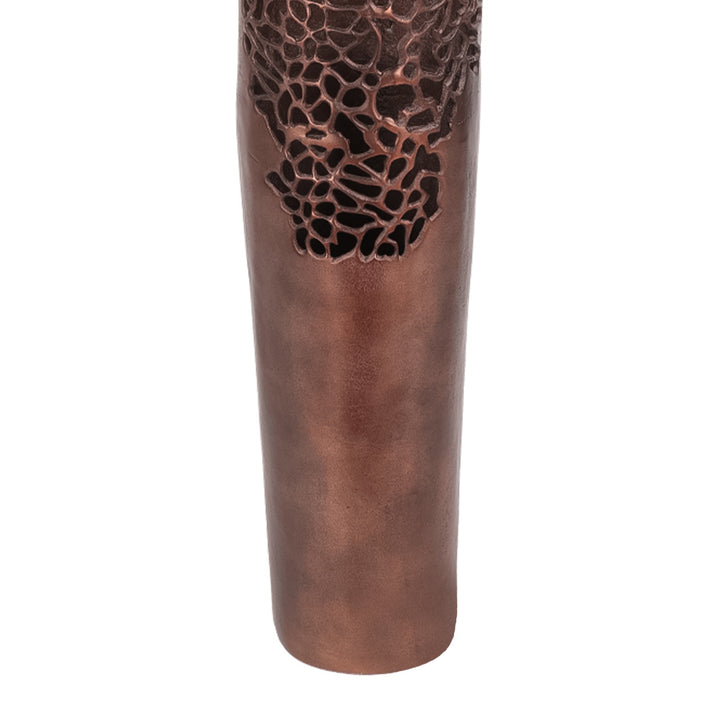 Apo Coral Raw Bronze Large Vase