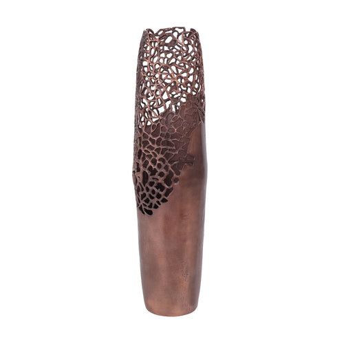 Apo Coral Raw Bronze Small Vase