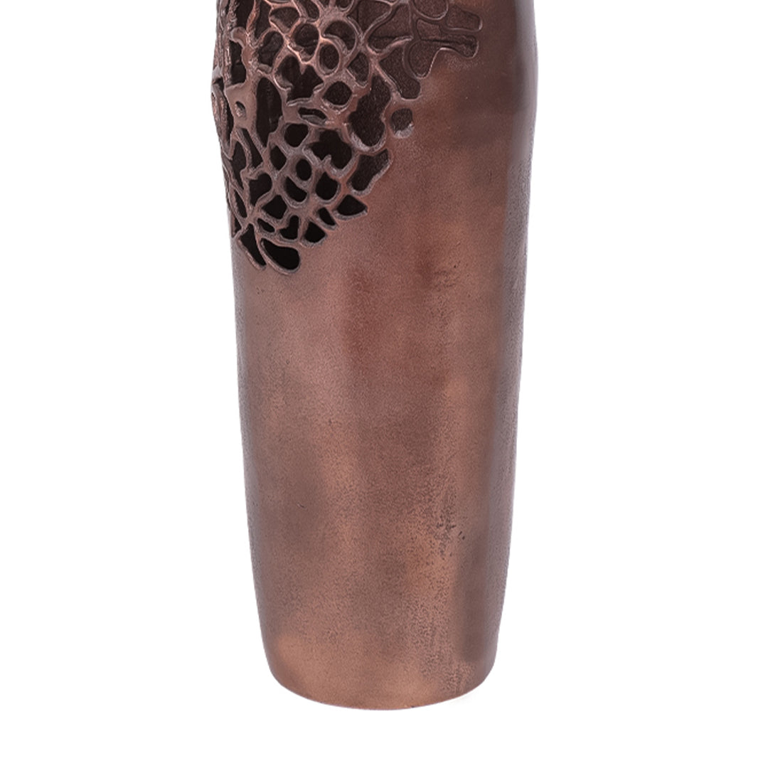 Apo Coral Raw Bronze Small Vase