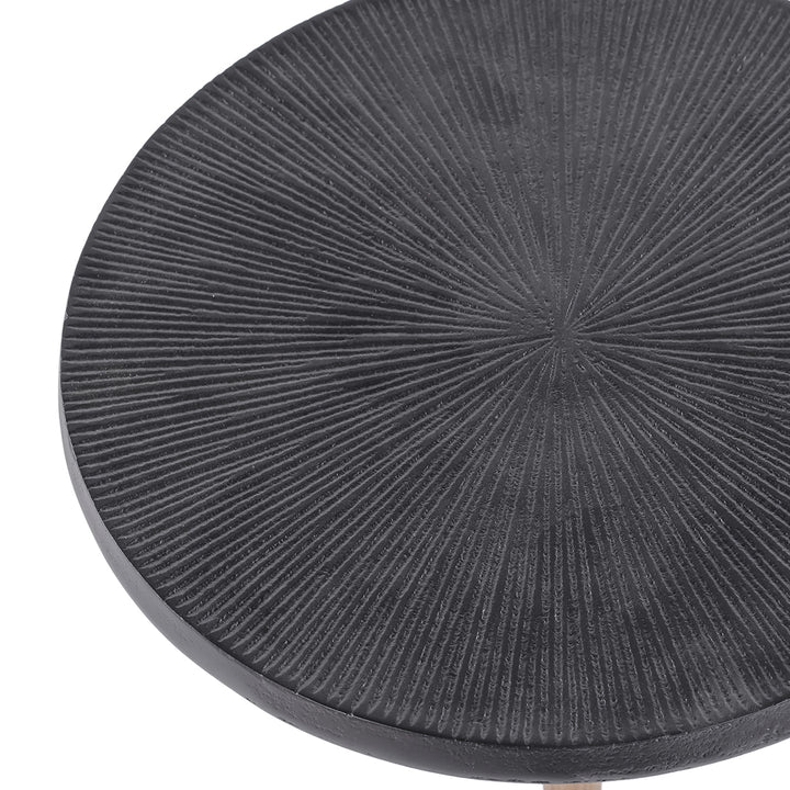 Pair of Moulton Round Side Tables