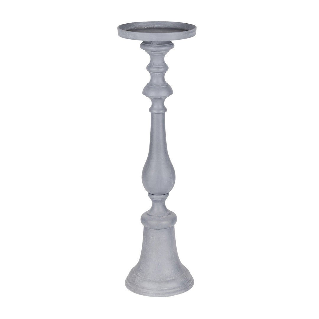 Van Dyk Grey Stonewash Pillar Holder Small