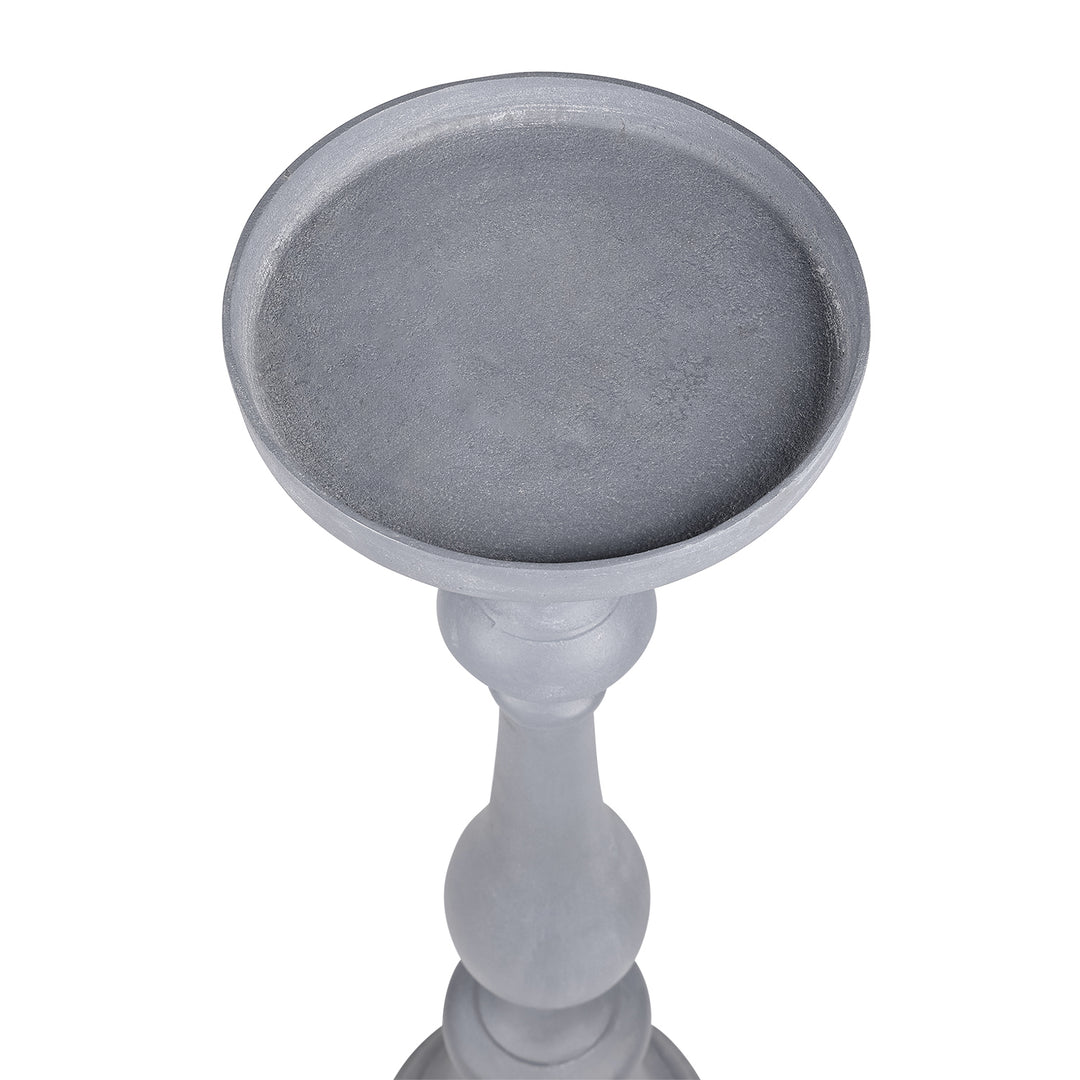 Van Dyk Grey Stonewash Pillar Holder Small
