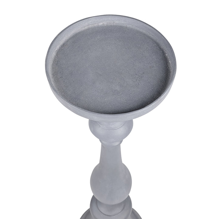 Van Dyk Grey Stonewash Pillar Holder Small