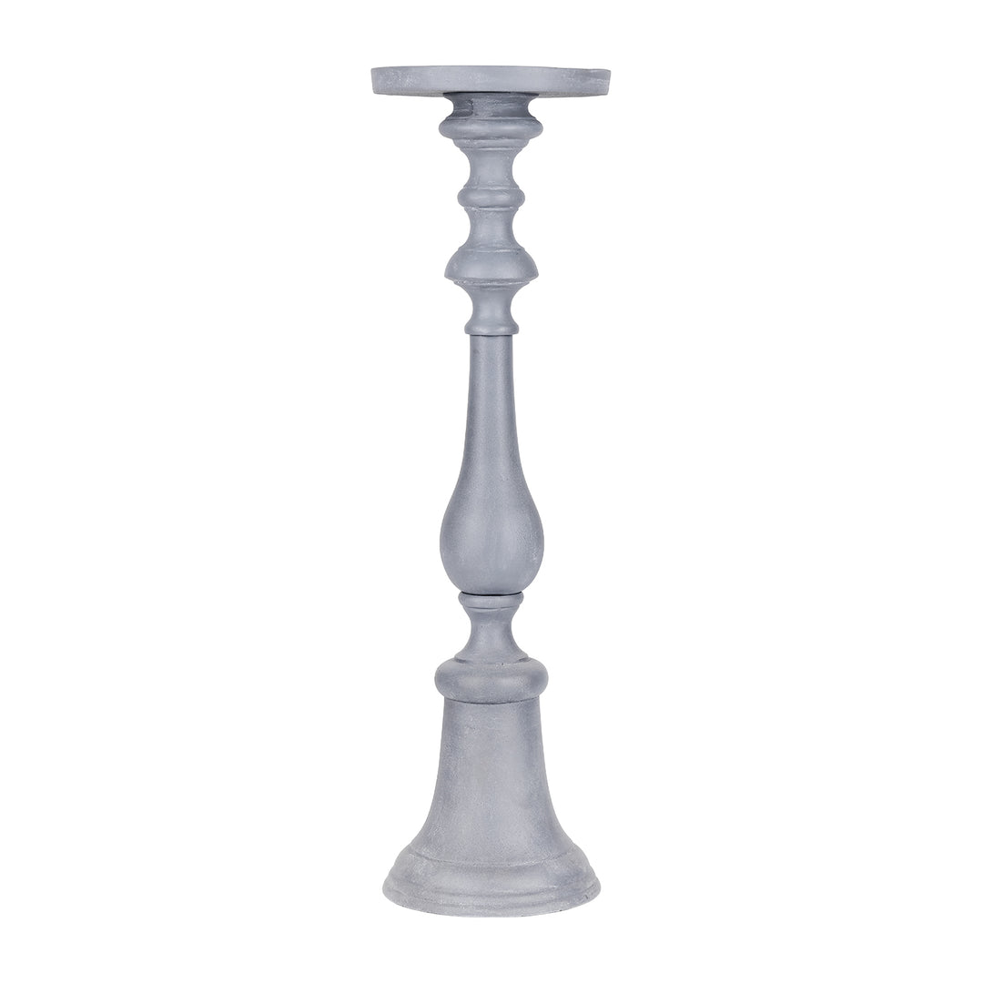 Van Dyk Grey Stonewash Pillar Holder Small