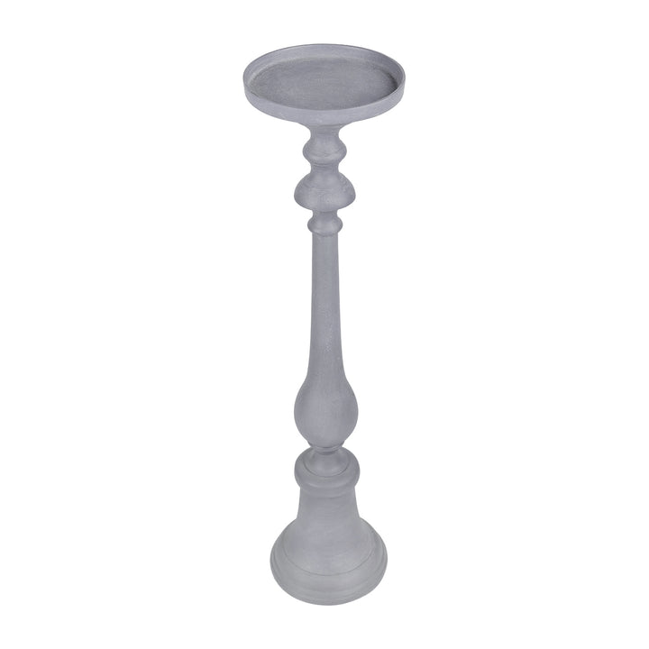 Van Dyk Grey Stonewash Pillar Holder Large