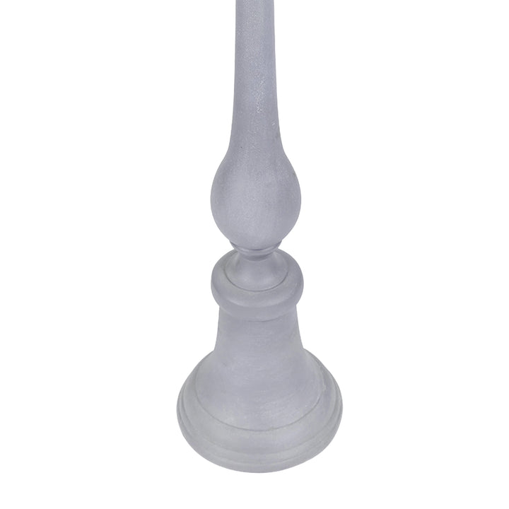 Van Dyk Grey Stonewash Pillar Holder Large