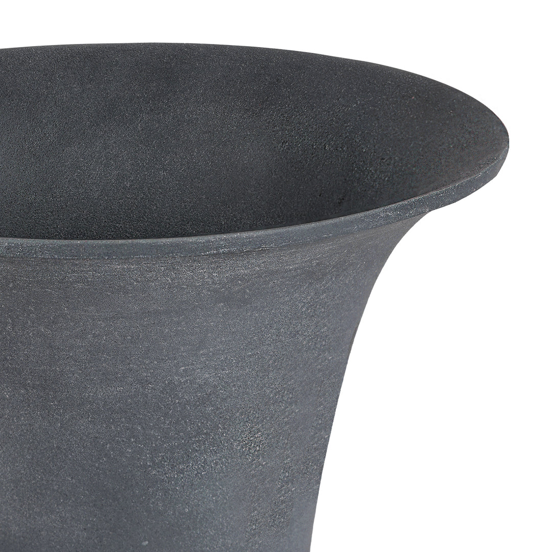Van Dyk Tall Grey Stonewash Urn Medium
