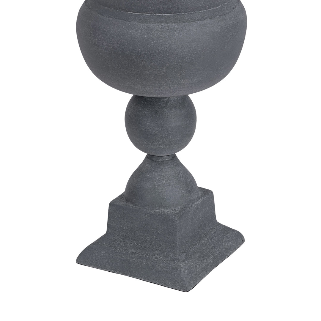 Van Dyk Tall Grey Stonewash Urn Medium