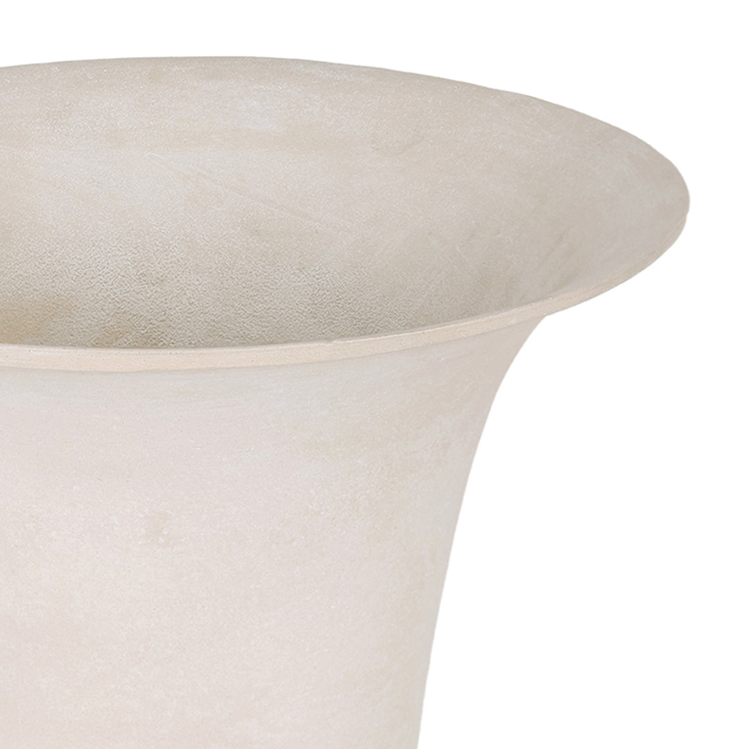 Van Dyk Tall Putty Stonewash Urn Medium
