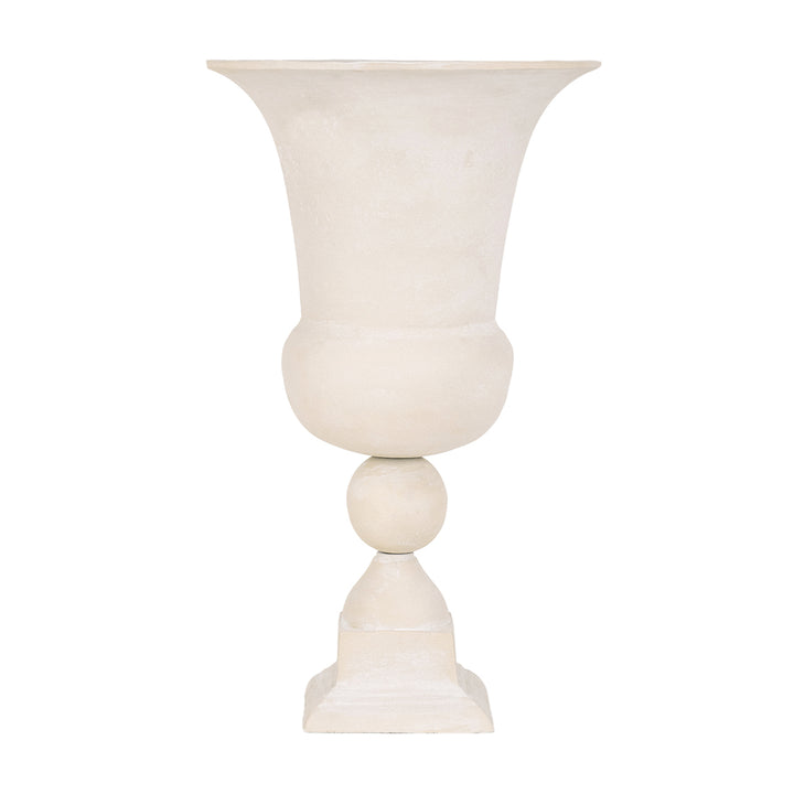 Van Dyk Tall Putty Stonewash Urn Medium