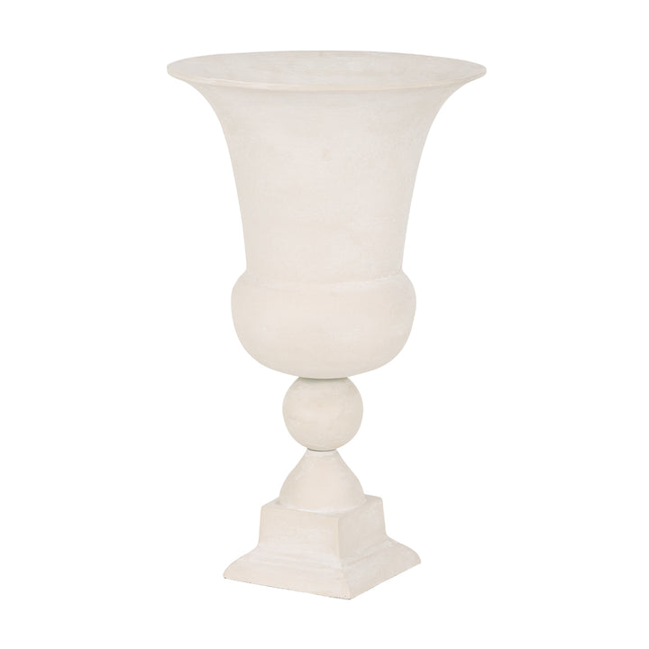 Van Dyk Tall Putty Stonewash Urn Large
