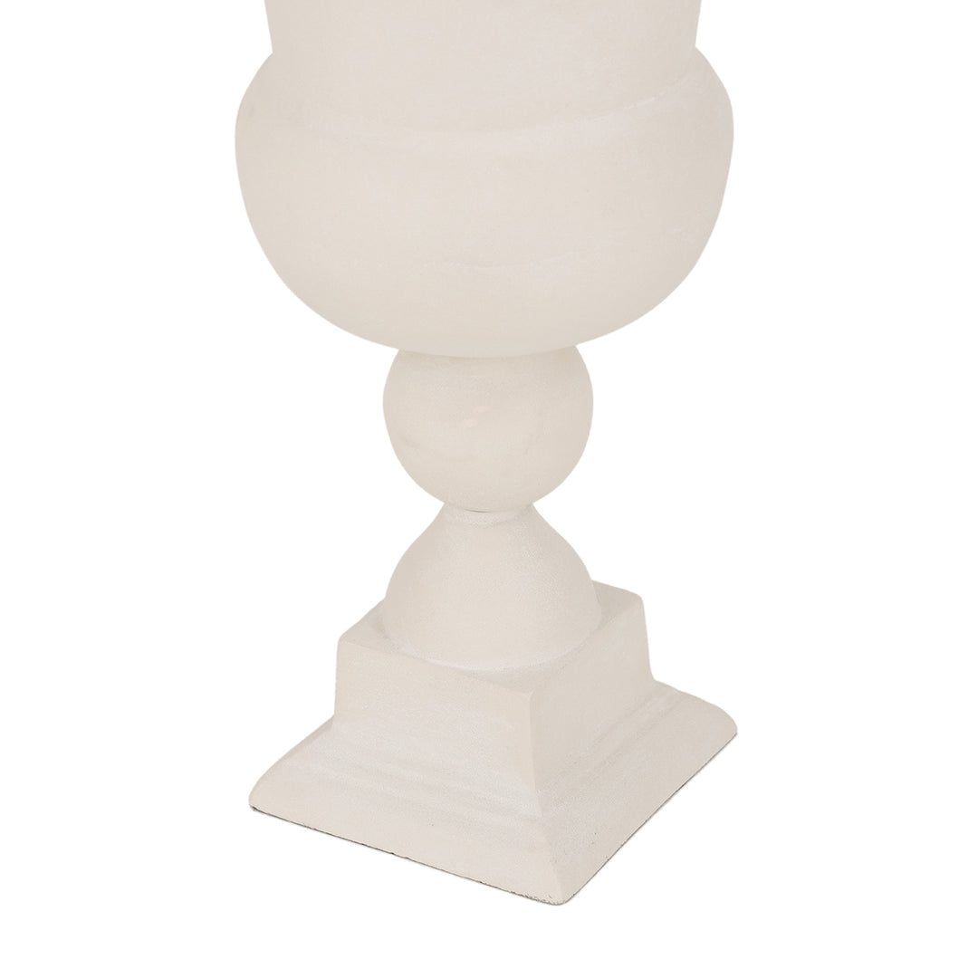 Van Dyk Tall Putty Stonewash Urn Large