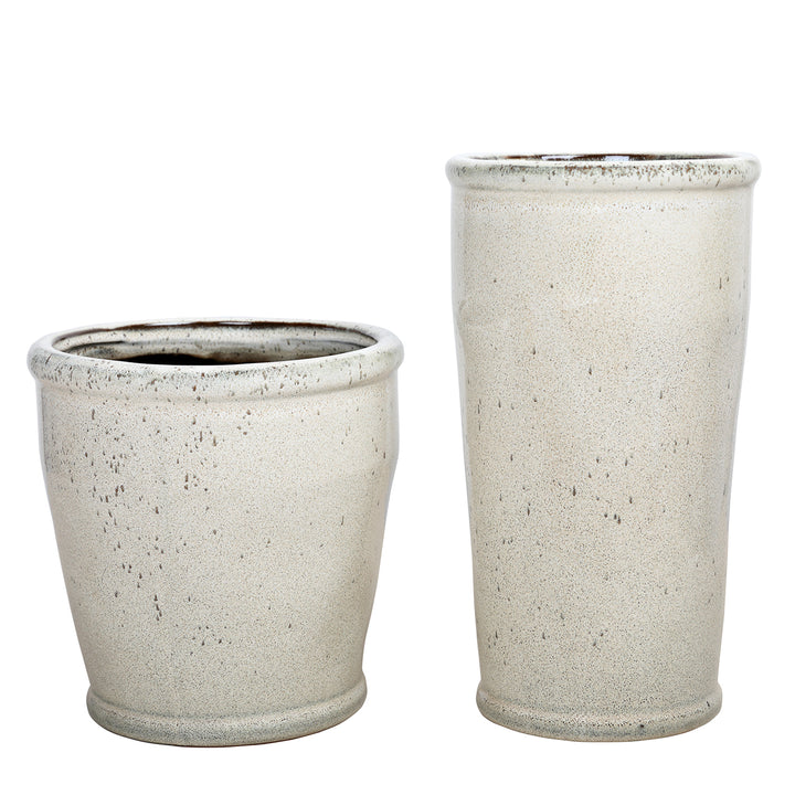 Malmo Glazed Tall Planter