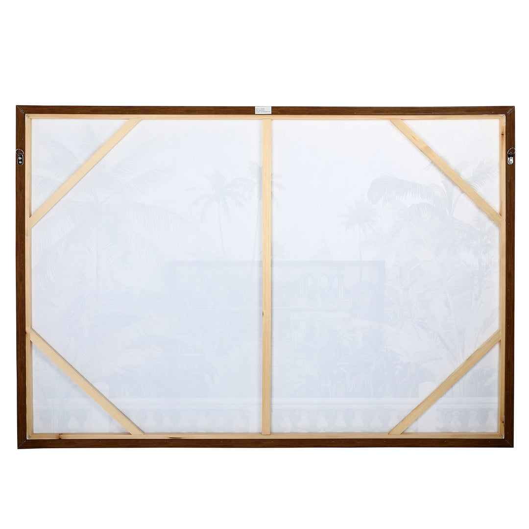 Vintage Lake Framed Canvas Wall Art 100x140cm