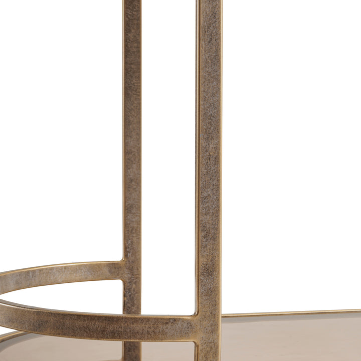 Belvedere Aged Gold Drinks Trolley