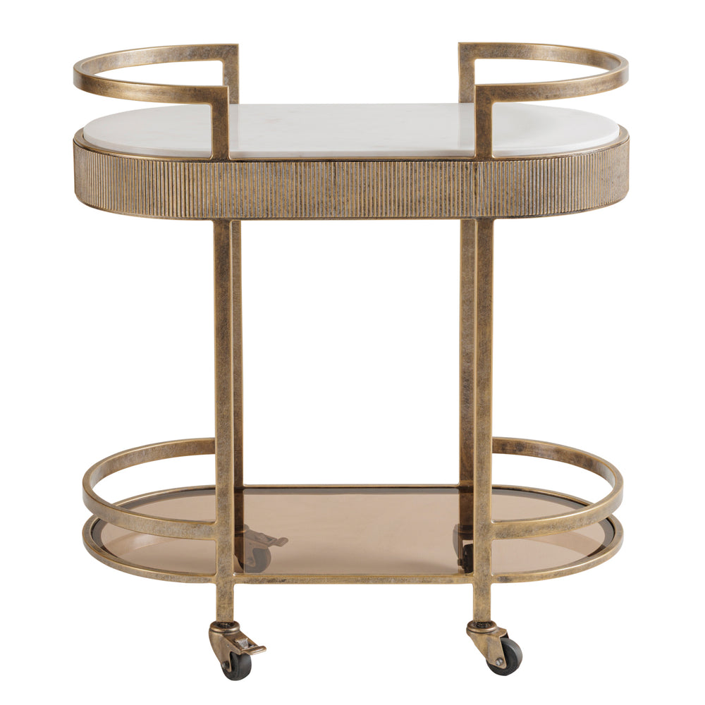 Belvedere Aged Gold Drinks Trolley