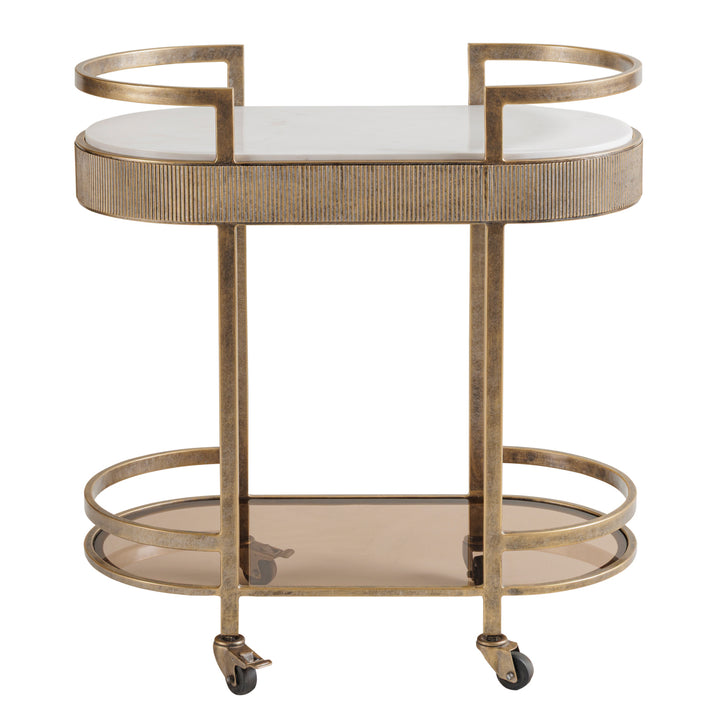 Belvedere Aged Gold Drinks Trolley