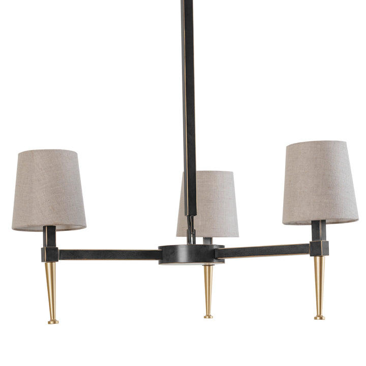 Stella 3 Light Pendant with Shades