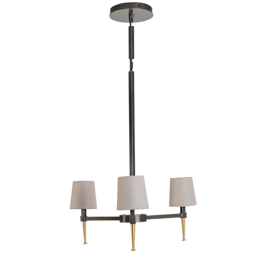 Stella 3 Light Pendant with Shades