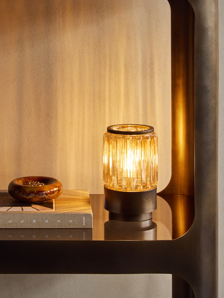 Eleanor Glass  Table Uplighter Small
