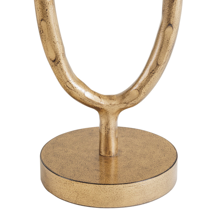 Ronde Table Lamp with Linen Shade