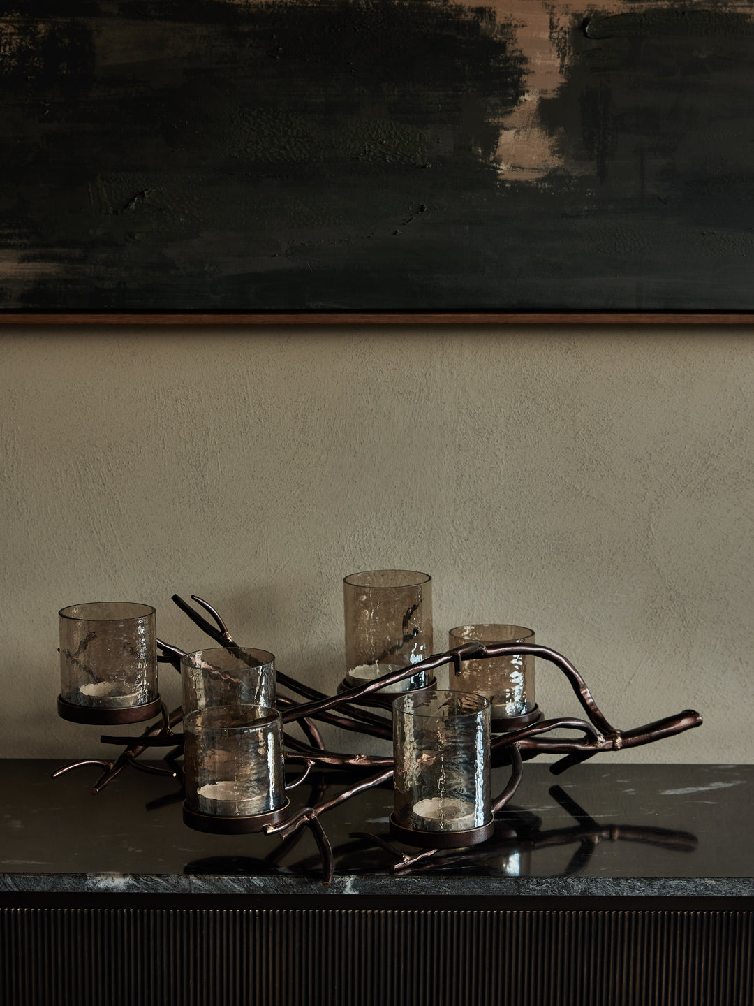 Ember 6 Light Candle Holder