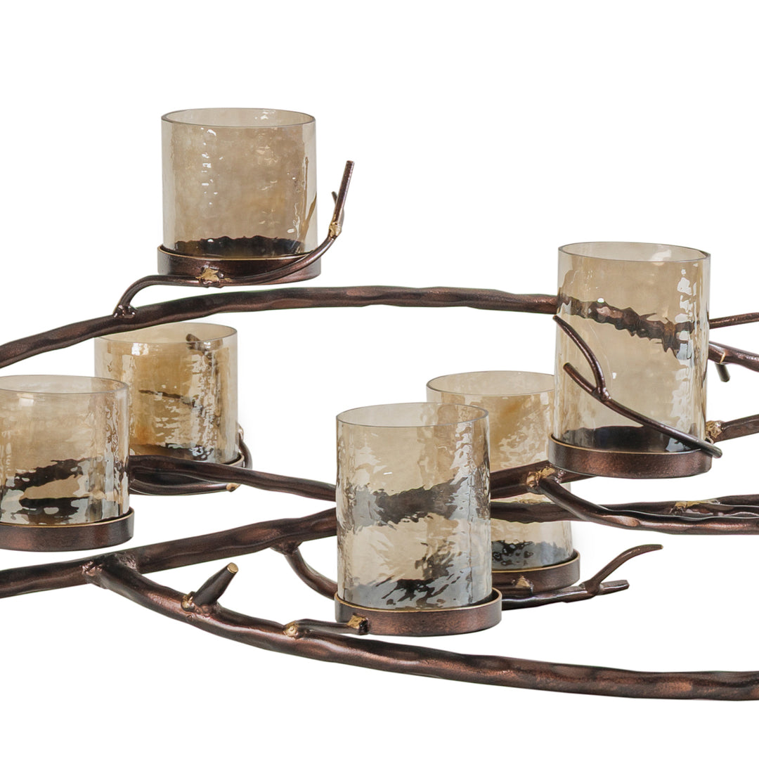 Ember Root 11 Light Candle Holder