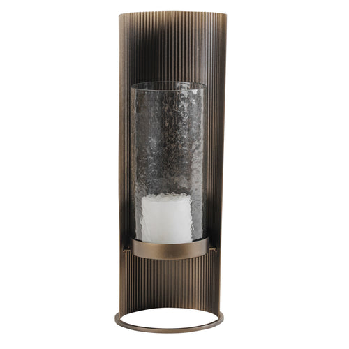 Belvedere Aged Gold Table Hurricane