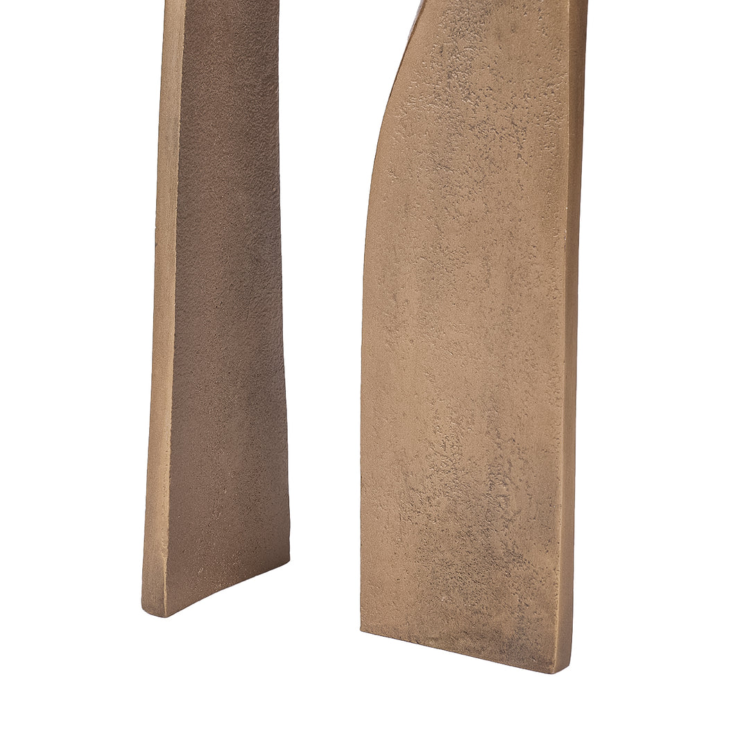 Arch Antique Aluminium Sculpture 46cm