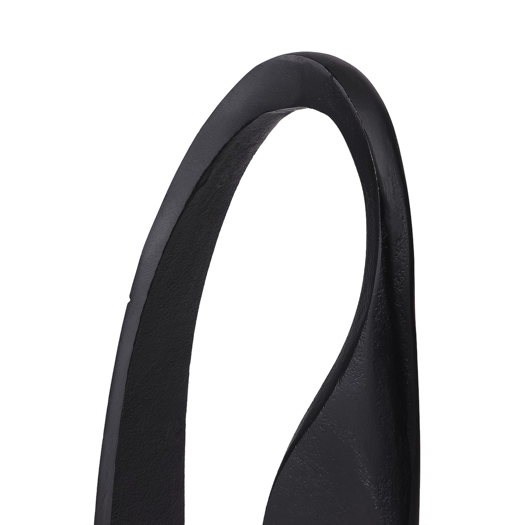 Arch Black Aluminium Sculpture 30cm