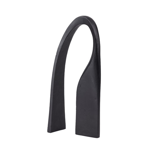Arch Black Aluminium Sculpture 30cm