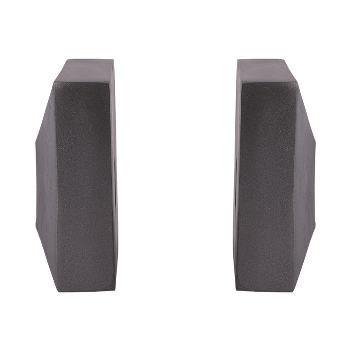 Geo Antique Lead Aluminium Set of 2 Bookends