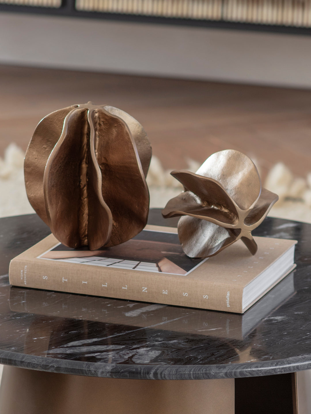 Ellie Bloom Brass Aluminium Large