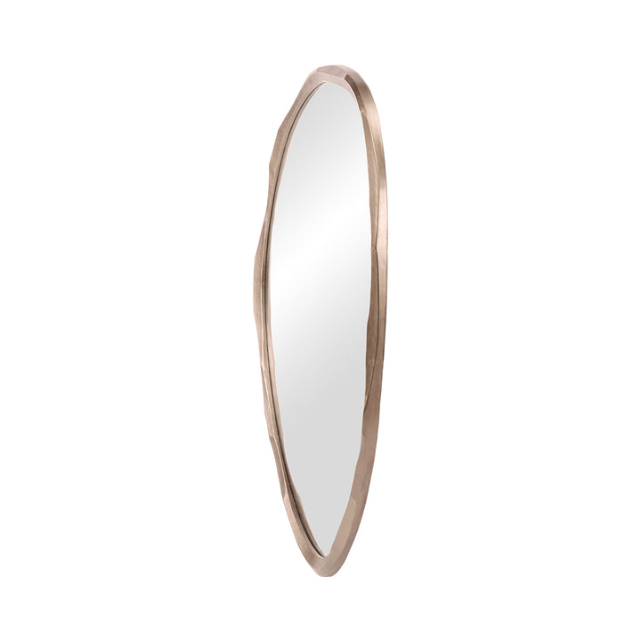 Telby  Antique Brass Aluminium Mirror 130x100cm