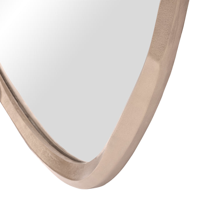 Telby  Antique Brass Aluminium Mirror 130x100cm