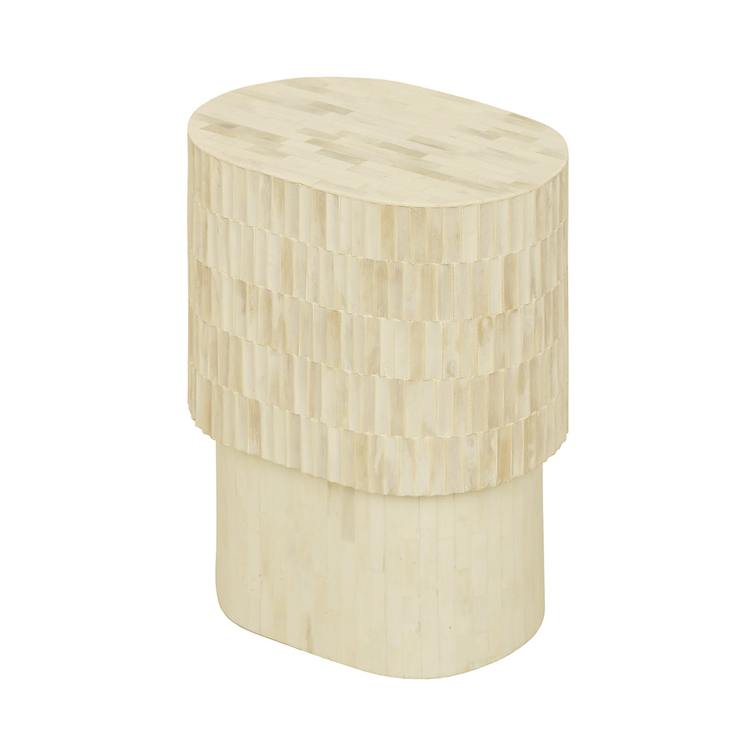 Apollo Bone Inlay Side Table
