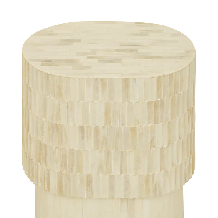 Apollo Bone Inlay Side Table