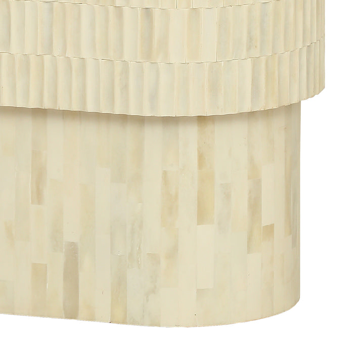Apollo Bone Inlay Side Table
