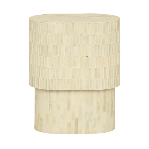 Apollo Bone Inlay Side Table