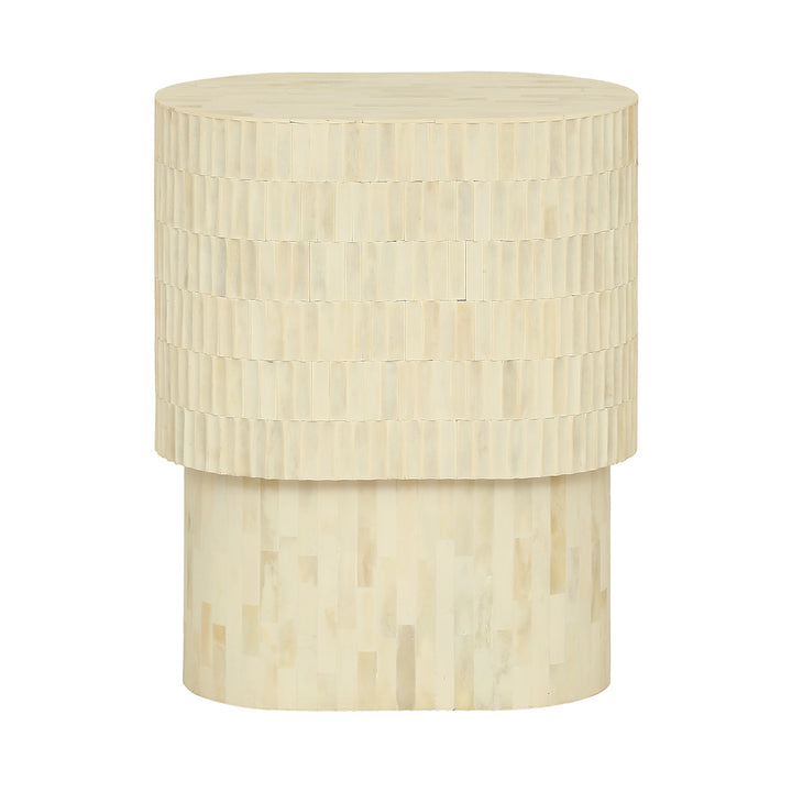 Apollo Bone Inlay Side Table