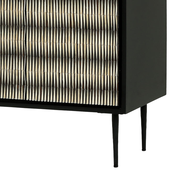 Imperia Bone Inlay 2 Door Cabinet
