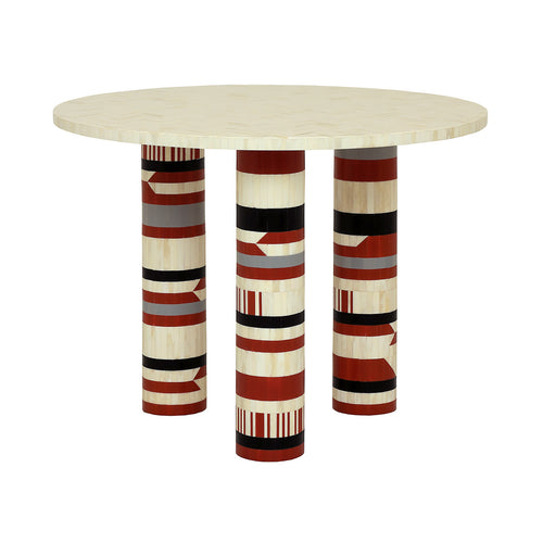 Coco Hall Bone Inlay  Dining Table