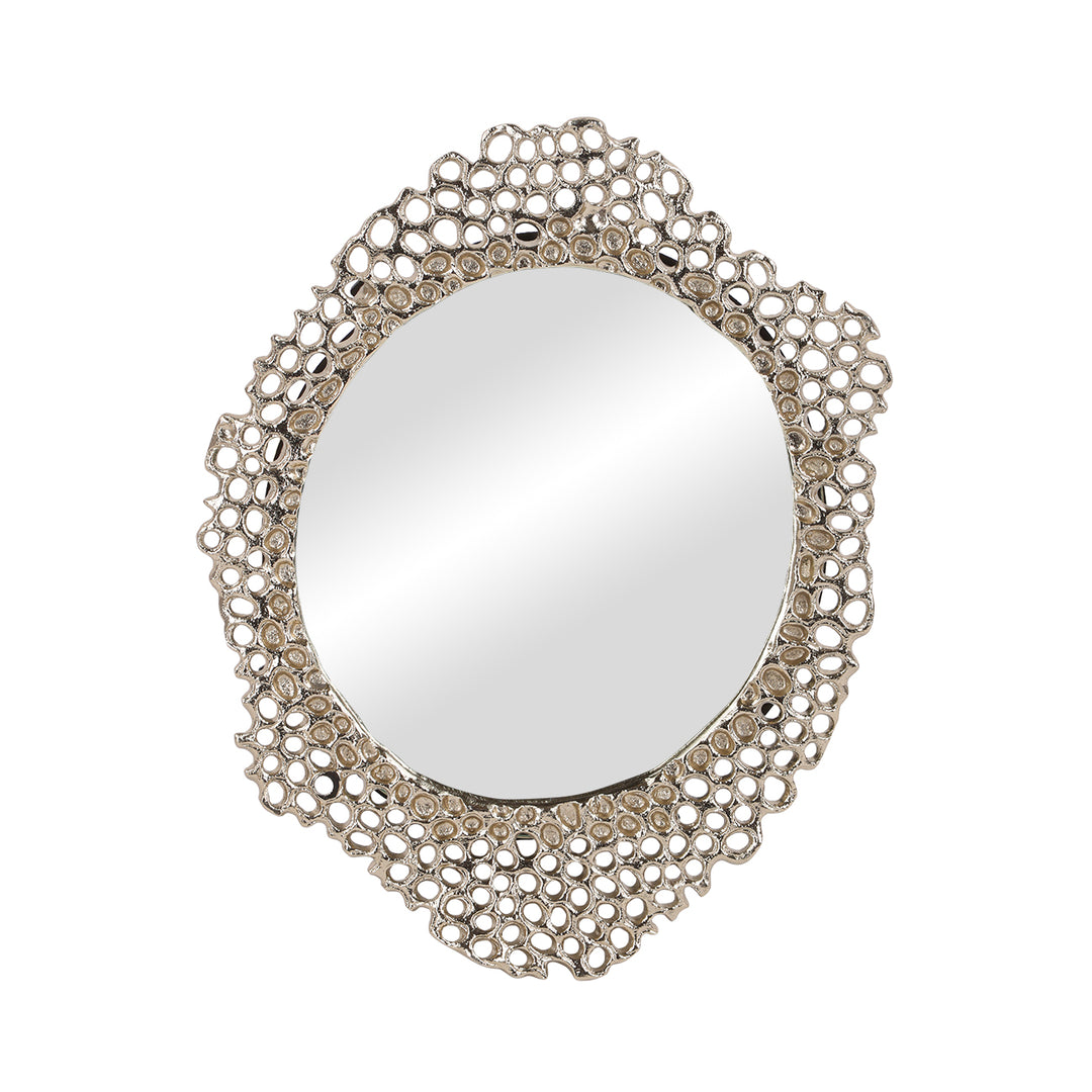 Miel Cast Aluminium Mirror Small