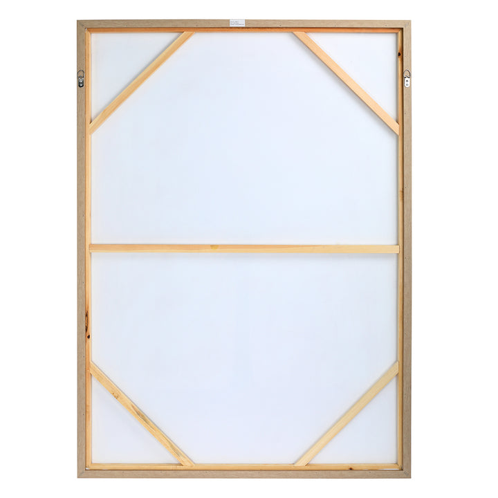 Still Root Textured Framed Canvas Wall Art 100x140cm