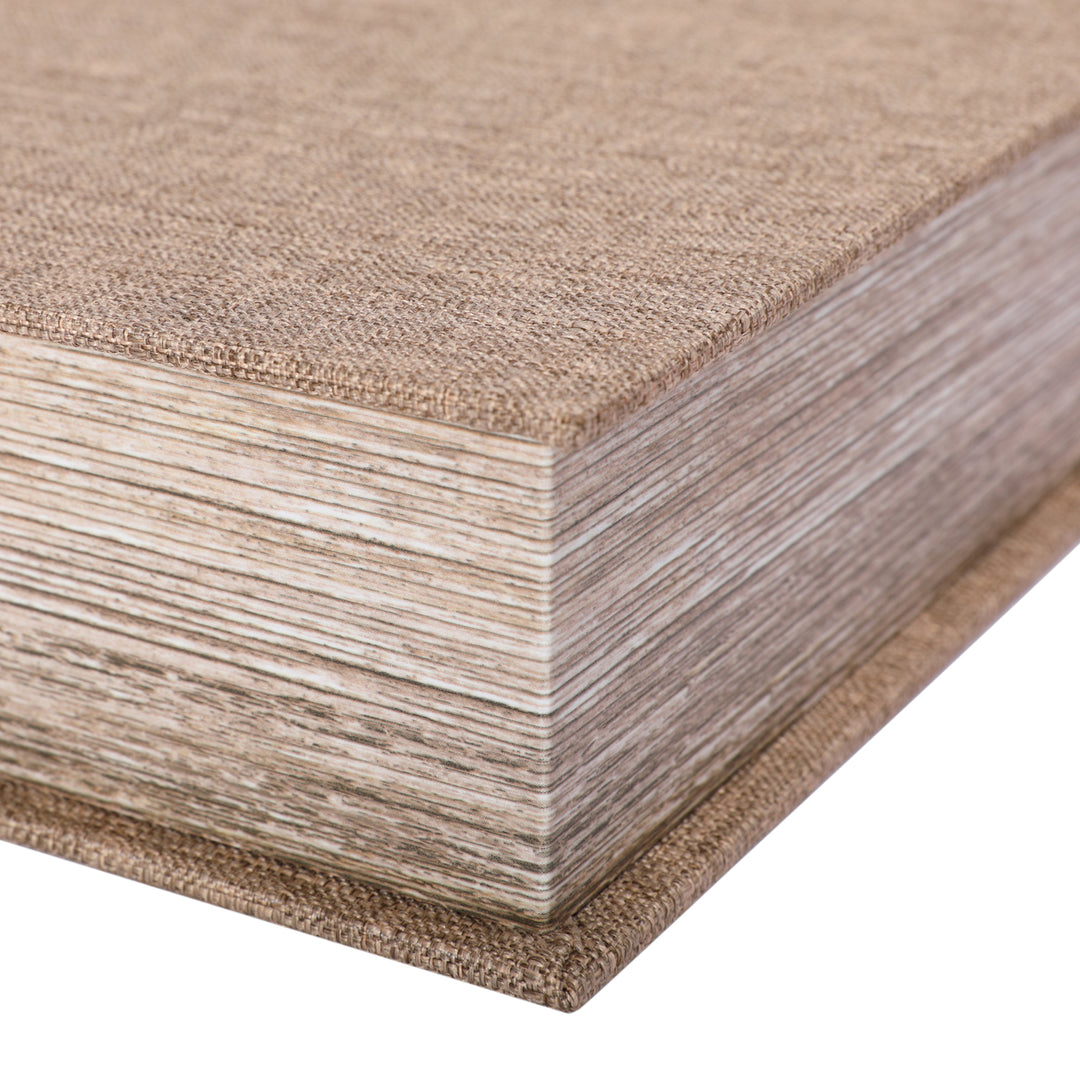 Beige Set of 2 Book Boxes