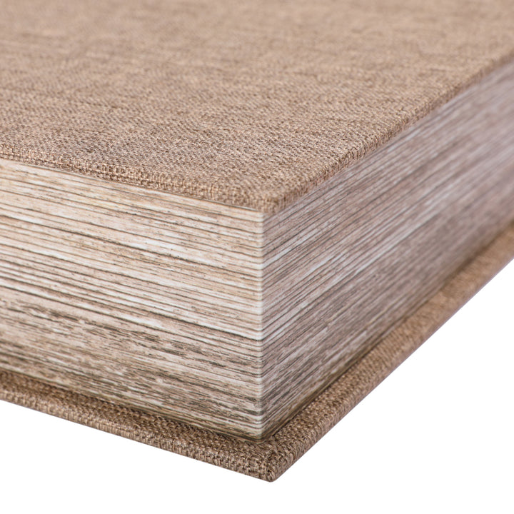 Beige Set of 2 Book Boxes
